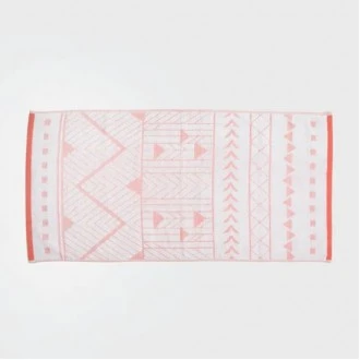 Ariika Empire Face Towel (Set of 4), Rose  ( 100% Giza Egyptian Cotton)