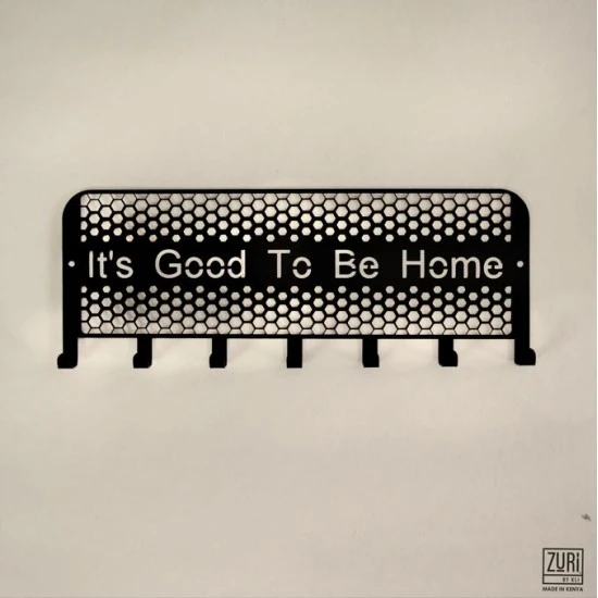 Shop quality Zuri Good To Be Home Design Wall Hanging Key Holder Rack , Made in Kenya in Kenya from vituzote.com Shop in-store or online and get countrywide delivery!