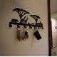 Zuri Savanna Design Wall Hanging Key Holder Rack, Made in Kenya, KHSAVB Shop quality Zuri Savanna Design Wall Hanging Key Holder Rack, Made in Kenya in Kenya from vituzote.com Shop in-store or online and get countrywide delivery!