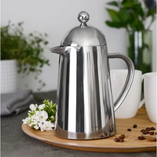 La Cafetière Havana Double Walled Cafetiere French Press, 8-Cup, Stainless Steel, 1 Litre, LCTHERM8CPSIL Shop quality La Cafetière Havana Double Walled Cafetiere French Press, 8-Cup, Stainless Steel, 1 Litre in Kenya from vituzote.com Shop in-store or online and get countrywide delivery!