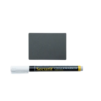 Neville Genware 20 Price Tags A8 + 1 White Chalkmarker