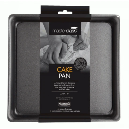 Shop quality Master Class Non-Stick Deep, Square Loose Base Cake Pan, 23cm in Kenya from vituzote.com Shop in-store or online and get countrywide delivery!