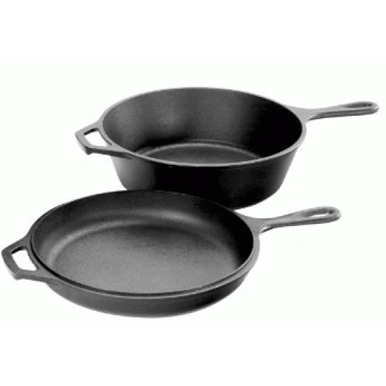 Lodge Pre-Seasoned Cast-Iron Combo Cooker, 3-Litre, LCC3INT Shop quality Lodge Pre-Seasoned Cast-Iron Combo Cooker, 3-Litre in Kenya from vituzote.com Shop in-store or online and get countrywide delivery!