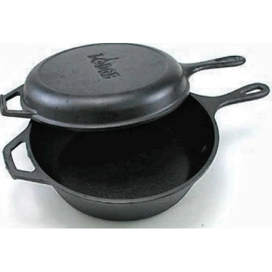Lodge Pre-Seasoned Cast-Iron Combo Cooker, 3-Litre, LCC3INT Shop quality Lodge Pre-Seasoned Cast-Iron Combo Cooker, 3-Litre in Kenya from vituzote.com Shop in-store or online and get countrywide delivery!