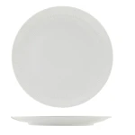 Neville Genware Incise Porcelain Solara Coupe Plate 25.5cm(25.5 x 2.4cm (Dia x H))