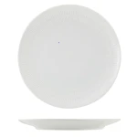 Neville Genware Incise Porcelain Solara Coupe Plate 23cm(23 x 2.3cm (Dia x H))