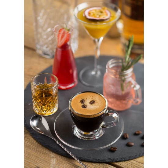 Utopia Ischia Coffee Saucer 4.5" (11.5cm) Utopia Ischia Coffee Saucer 4.5" (11.5cm)