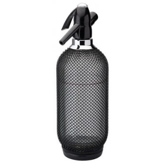 Utopia Harlequin Black Syphon for Soda Water 1L (35oz)