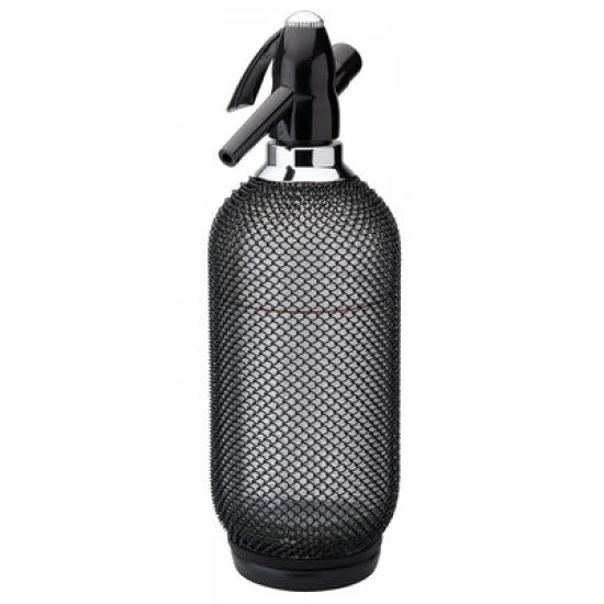 Utopia Harlequin Black Syphon for Soda Water 1L (35oz)