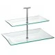 Shop quality Utopia Aura 2 Tiered Rectangular Glass Plate, (30 x 20.5cm, 16 x 14cm) in Kenya from vituzote.com Shop in-store or online and get countrywide delivery!