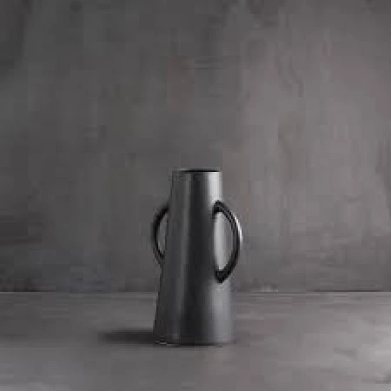 Shop quality Candlelight Ceramic Conical Vase with Handle, Black, 35cm in Kenya from vituzote.com Shop in-store or online and get countrywide delivery!