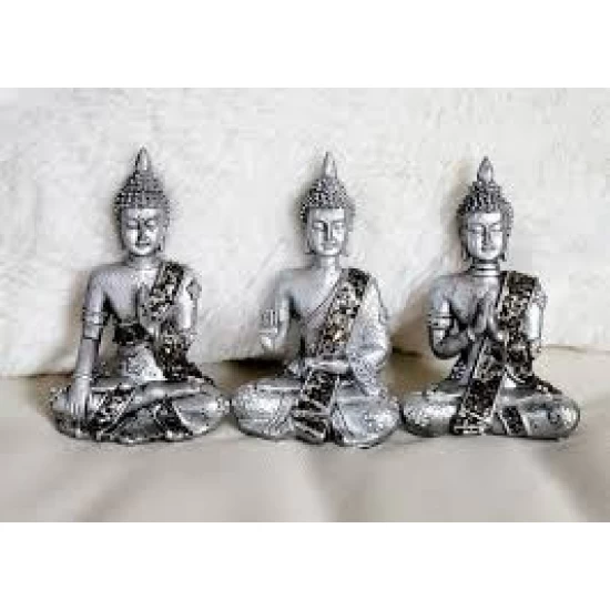 Dunelm Set of 3 Silver Tone Buddhas Ornaments, 823772 Shop quality Dunelm Set of 3 Silver Tone Buddhas Ornaments in Kenya from vituzote.com Shop in-store or online and get countrywide delivery!