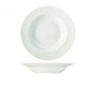 Neville Genware Porcelain Soup Plate/Pasta Dish, 27cm/10.75"