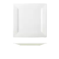 Neville Genware Genware Porcelain Square Plate 26cm/10.25"