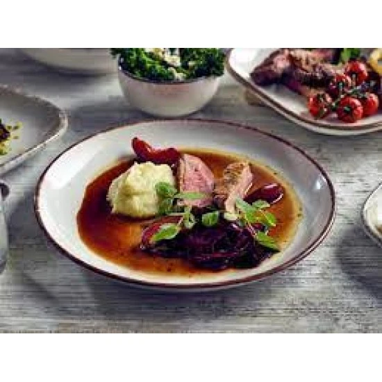 Neville Genware Terra Stoneware Sereno Grey Coupe Plate 27.5cm, CP-SG27 Shop quality Neville Genware Terra Stoneware Sereno Grey Coupe Plate 27.5cm in Kenya from vituzote.com Shop in-store or online and get countrywide delivery!