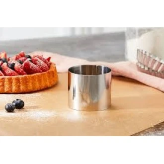 Neville Genware Stainless Steel Mousse Ring, 7x6cm 7 x 6cm (Dia x H)