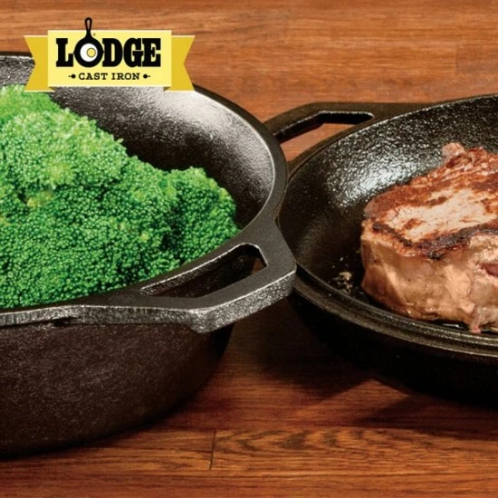 Lodge Pre-Seasoned Cast-Iron Combo Cooker, 3-Litre, LCC3INT Shop quality Lodge Pre-Seasoned Cast-Iron Combo Cooker, 3-Litre in Kenya from vituzote.com Shop in-store or online and get countrywide delivery!