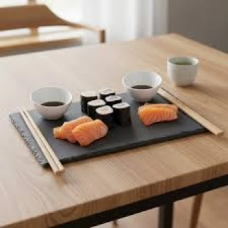 World of Flavours Slate Sushi Set, 7 piece