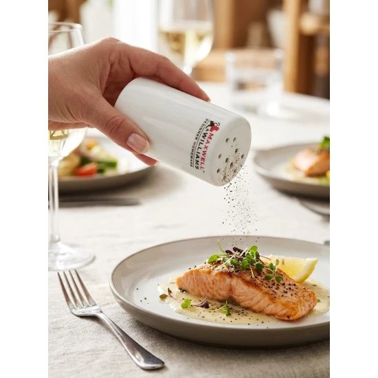 Maxwell & Williams White Basics Cylindrical Pepper Pot