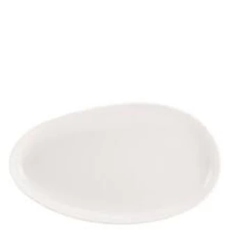 Neville Genware Porcelain Organic Oval Plate 34.5cm/ 13.5"