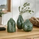 Dunelm Set of 3 Churgate Fern Ceramic Bud Vases