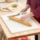Neville GenWare White Low Density Chopping Board 18 x 12 x 0.5"