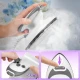 Duronic Mini Travel Steam Iron with Variable Temperature Portable, 50ml White 