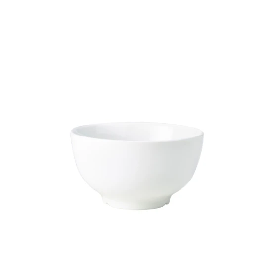 Neville Genware Porcelain Chip/ Salad/ Soup Bowl 14cm/ 5.5" 14 x 7.5cm (Dia x H) - 50cl/17.6oz