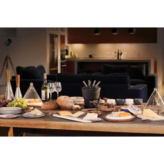 MasterClass Gourmet Cheese Large Cheese Grater,  Silver/Brown)