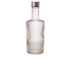 Neville GenWare Glass Striped Water Bottle, 1 Liter