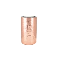 Neville GenWare Hammered Copper Plated Wine Cooler 12 x 20cm (Dia x H)