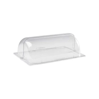 Neville GenWare Polycarbonate GN 1/2 Roll Top Cover