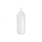 Neville Genware Squeeze Bottle Wide Neck Clear 16oz/ 470ml 