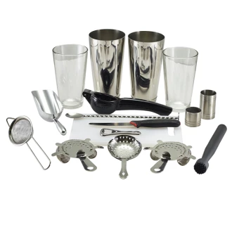 Neville Genware  Cocktail Bar Kit - 17 Piece