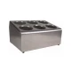 Neville Genware Gw Stainless Steel Holder Complete With 6 Cutlery Cylinders