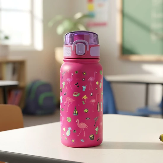 Shop quality Ari Kids Leak Proof 3D Printed Design Flamingo Pink Stainless Steel Water Bottle, 400ml in Kenya from vituzote.com Shop in-store or online and get countrywide delivery!
