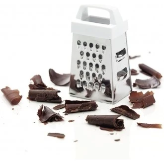 KitchenCraft Stainless Steel Mini Grater, 3.5 x 2.5 x 6.5 cm 