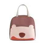 VZ  Lunch Box Insulated Lunch Box Bag - Brown
