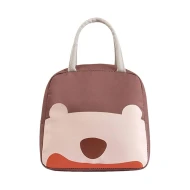 VZ  Lunch Box Insulated Lunch Box Bag - Brown