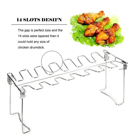 Shop quality VZ Grill Rack for Drumsticks / Chicken Wings, 28cm by 16cm (LxW) in Kenya from vituzote.com Shop in-store or online and get countrywide delivery!