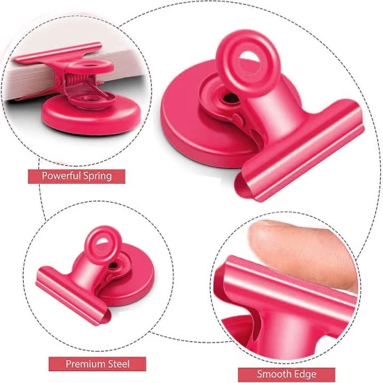 Shop quality VZ Fridge Circular Magnet With Clip ,  Dark Pink in Kenya from vituzote.com Shop in-store or online and get countrywide delivery!