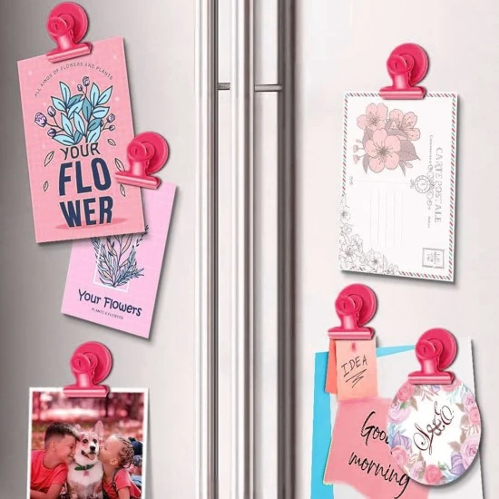 Shop quality VZ Fridge Circular Magnet With Clip ,  Dark Pink in Kenya from vituzote.com Shop in-store or online and get countrywide delivery!