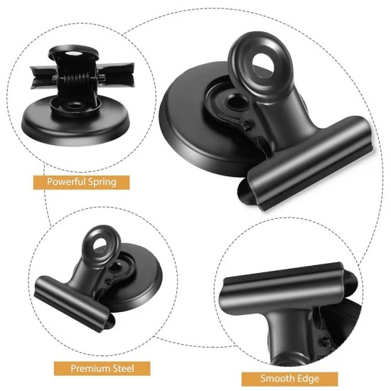 Shop quality VZ Fridge Circular Magnet With Clip  , Black in Kenya from vituzote.com Shop in-store or online and get countrywide delivery!