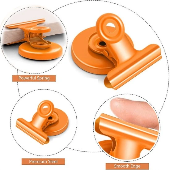 Shop quality VZ Fridge Circular Magnet With Clip ,  Orange in Kenya from vituzote.com Shop in-store or online and get countrywide delivery!