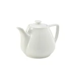 Neville Genware Porcelain Contemporary Teapot , 920ml / 92cl/ 32oz