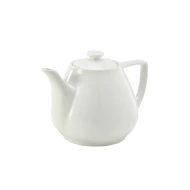 Neville Genware Porcelain Contemporary Teapot  , 920ml / 92cl/ 32oz