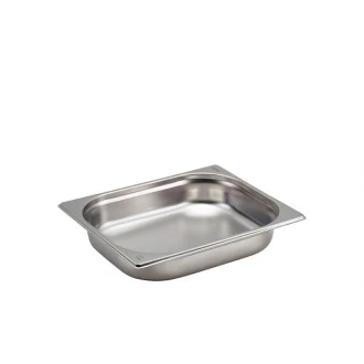 Neville Genware St/St Gastronorm Pan 1/2 65mm Deep