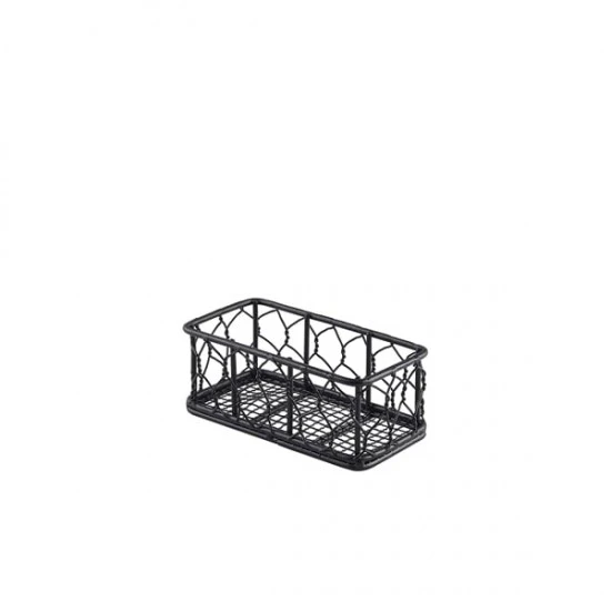 Shop quality Neville Genware Rectangular Black Wire Basket 14 x 7 x 5.5cm in Kenya from vituzote.com Shop in-store or online and get countrywide delivery!