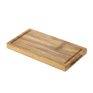 Neville Genware Acacia Wood Serving Board, 25 x 13 x 2cm