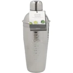 BarCraft Luxury Stainless Steel Cocktail Shaker, 700ml